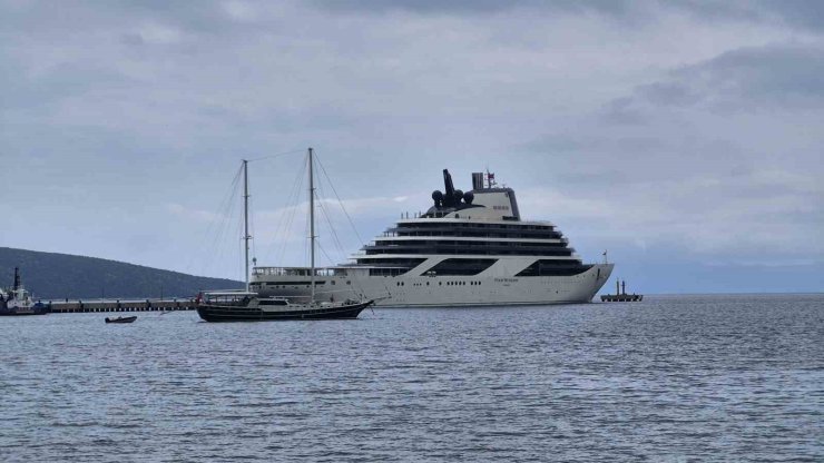 400 milyon avroluk gemi Bodrum’a geldi