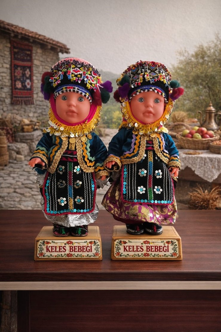 Bursa’da kültüre anlamlı dokunuş: Düğünlere "Keles bebeği" ile katılacaklar