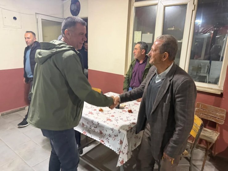 Başkan Ercan Koyunlar Mahallesi’nde vatandaşlarla buluştu