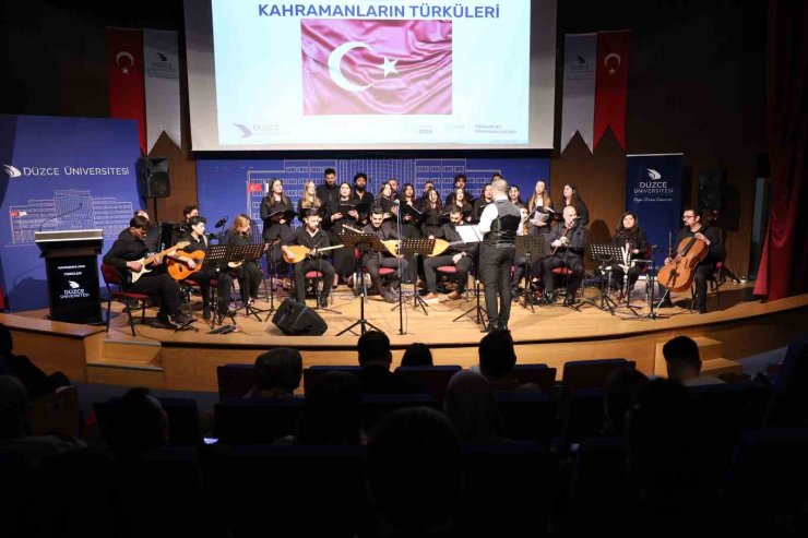 Kahramanlık türküleri yankılandı