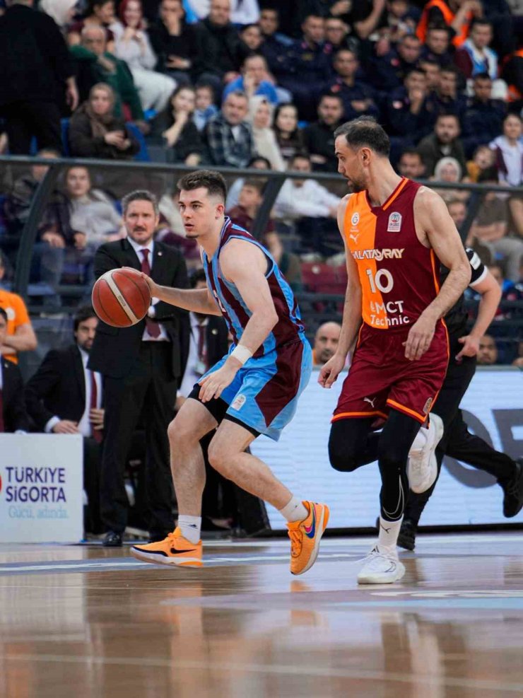 Basketbol Süper Ligi: Trabzonspor: 79 - Galatasaray MCT Technic: 69