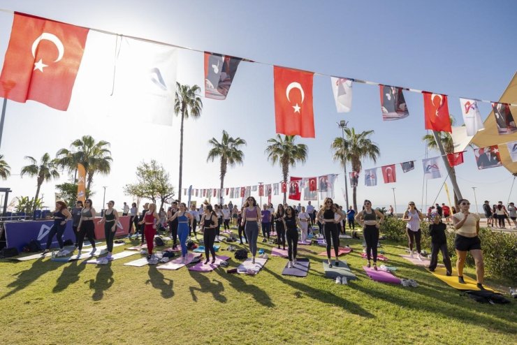Mersin’de Bahar Spor Şenliğine yoğun ilgi
