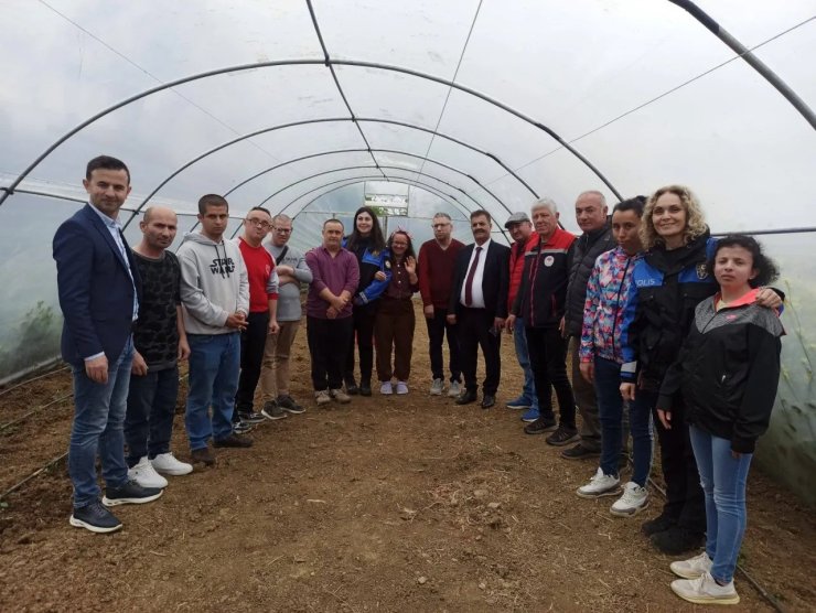 Sinop’ta özel bireylerden fide dikimi etkinliği