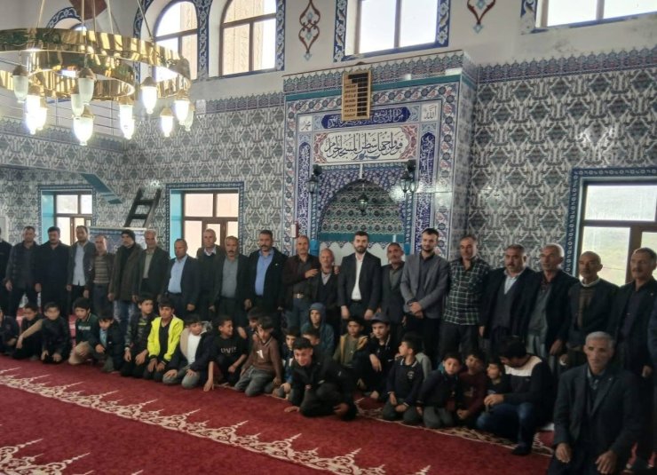 Çermik’te mevlit programı düzenledi