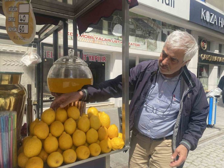 Sifon limonata satışlarının havaların ısınmasıyla birlikte artması bekleniyor