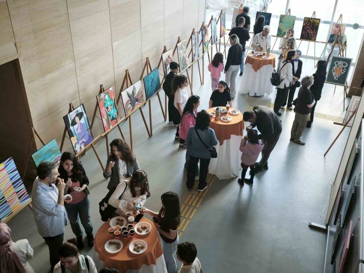 MTK Koleji öğrencilerinin eserleri görücüye çıktı