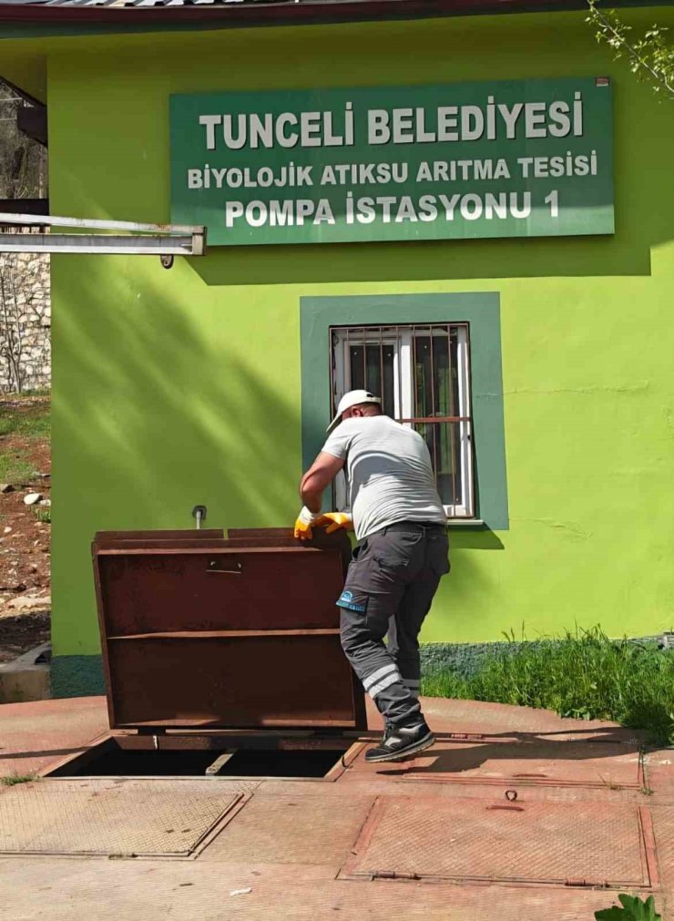 Tunceli’de altyapı için yoğun mesai