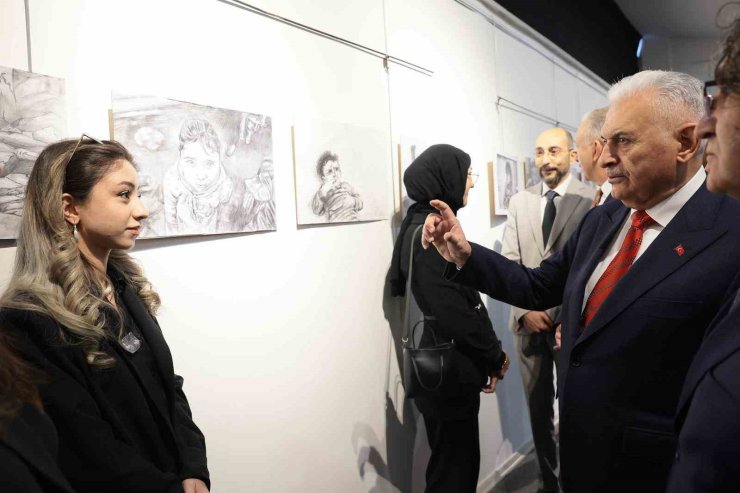 "Belleğin Çocukları" sergisi Erzincan’da açıldı