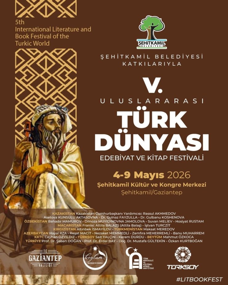 Türk dünyası Şehitkamil’de buluşuyor