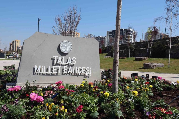 Talas’ta bahar ‘Çiçek Şenliği’ ile taçlanıyor