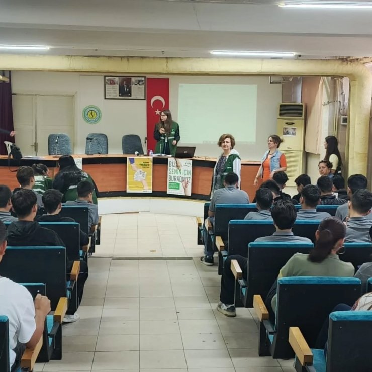 Mimar Sinan MTAL’de bağımlılıkla mücadele etkinliği düzenlendi