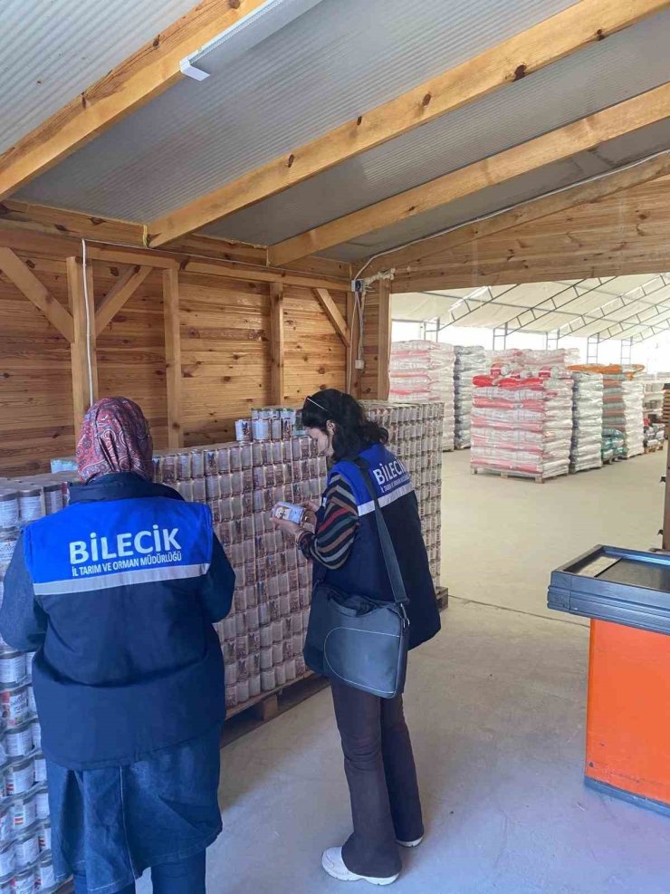 Bilecik’te yem ve gıda güvenliği için eş zamanlı denetim