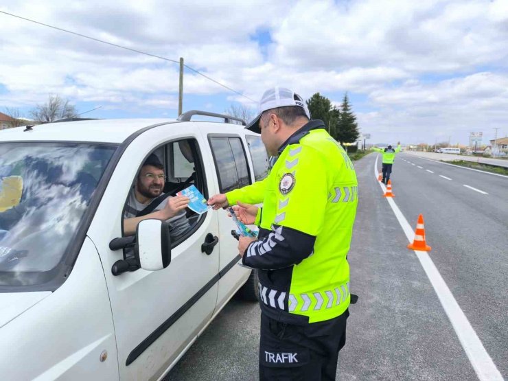 ‘Bir Kural Bir Ömür’ uygulaması Şuhut’ta hayata geçirildi