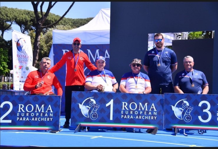 Denizlili milli sporcu Roma’da iki gümüş madalya kazandı