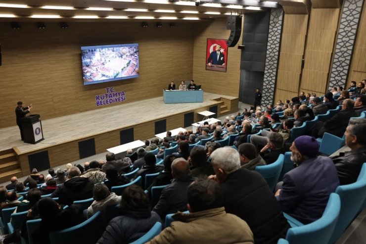 Başkan Kahveci: "Projelerimiz ihtiyaçlar doğrultusunda şekilleniyor"