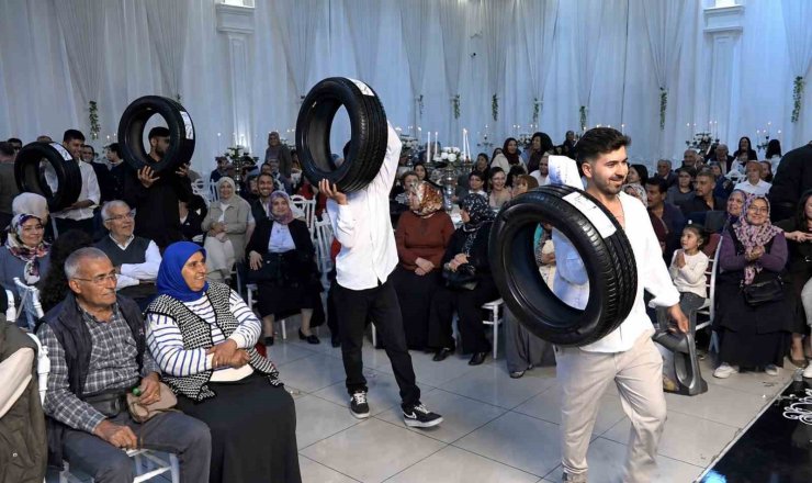 Mersin’de damada lastik ve motor yağı taktılar