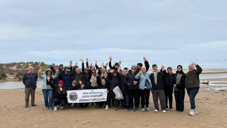 Sinop’ta kuşaklar doğa yürüyüşünde buluştu
