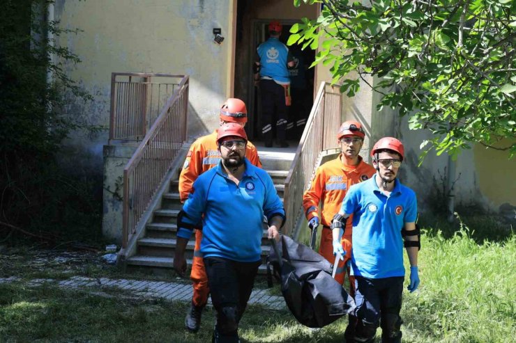 Aydın’da UMKE tatbikatı gerçekleştirildi