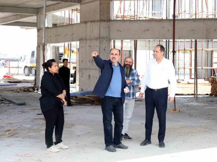 Başkan Altay: "Türbe arkası Konya’ya yakışır bir hale dönüşecek"