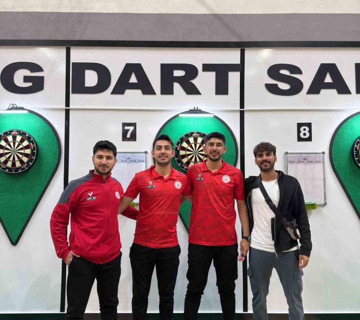 Niğdeli sporcu Dart Bölge Turnuvası’nda dördüncü oldu