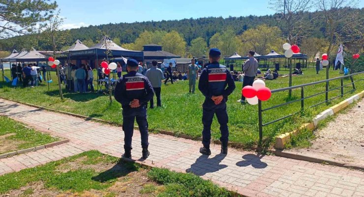 Pelitözü Gölpark’ta etkinliğe üst düzey güvenlik