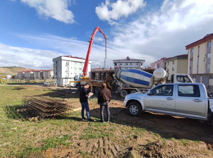 Bayburt’ta hazır beton tesisleri denetlendi
