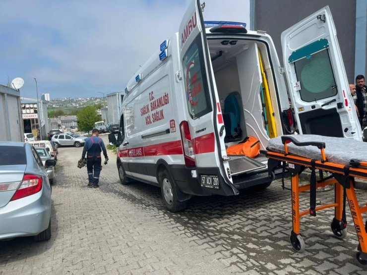 Sinop’ta yük asansörü koptu: 2 yaralı