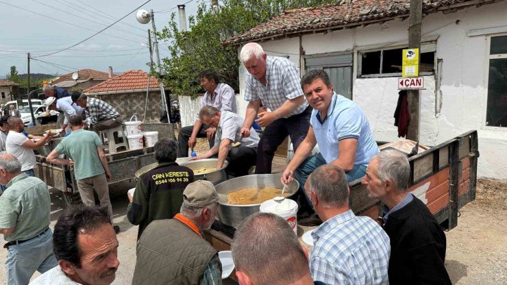 Uzunalan köyü hayrı yapıldı