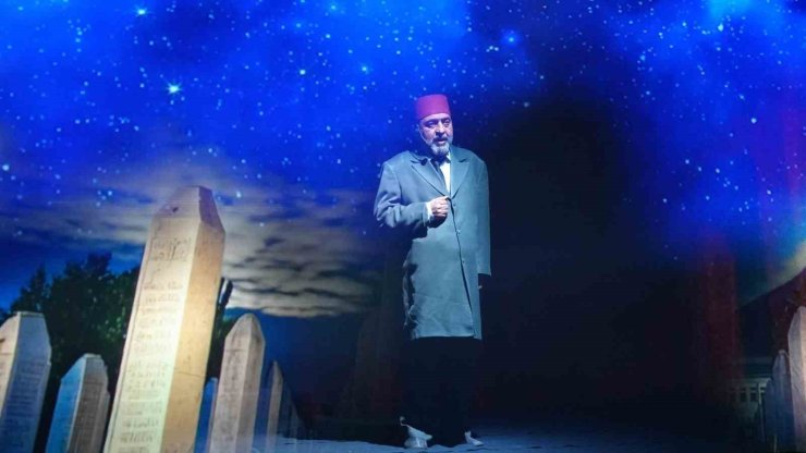 Ünlü tiyatro sanatçısı Ahmet Yenilmez KBÜ’de sahne aldı