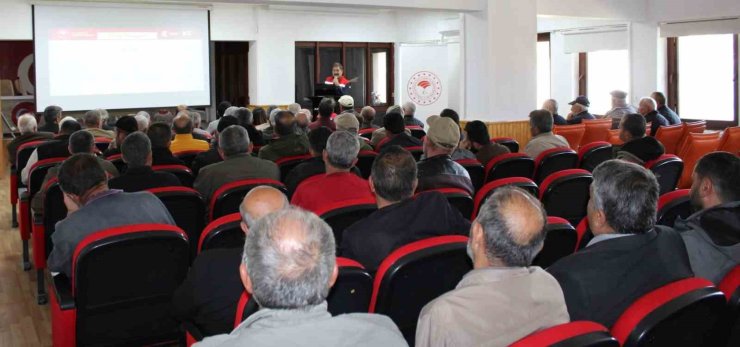 Kırsal kalkınma ve bireysel sulama destekleri Tercan’da anlatıldı