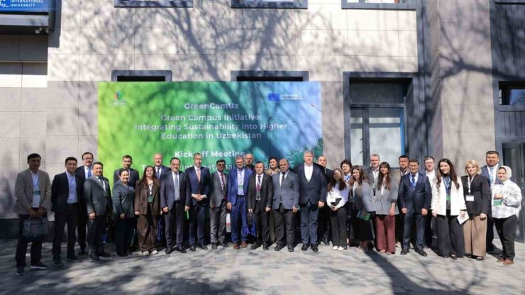 KBÜ’nün ortağı olduğu GreenCamUz projesi Özbekistan’da başladı