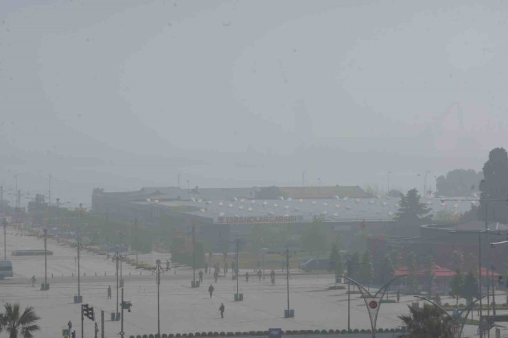 Samsun’da pus ve sis etkisini sürdürüyor