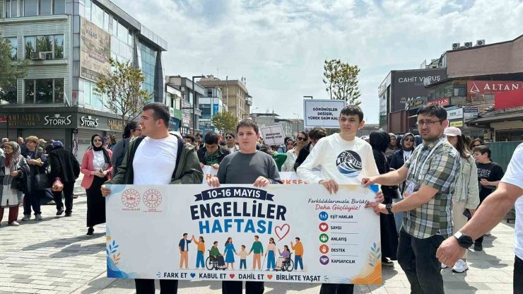 Engelliler Haftası yürüyüş ile başladı