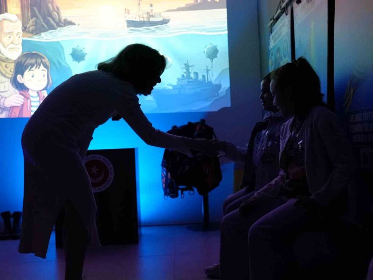 Çocuklar Çanakkale’nin derinliklerini keşfetti