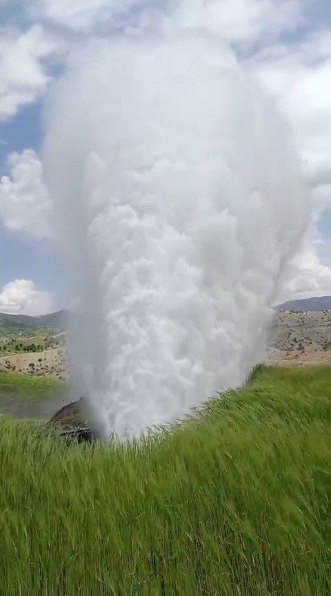 Su isale hattında patlama