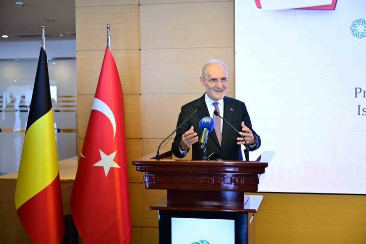 Belçika Flaman Bölge Hükümeti Başbakanı Diependaele, İTO Başkanı Avdagiç ile bir araya geldi