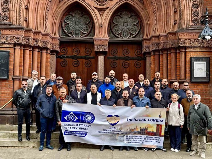 ETSO inşaat sektörü ticaret heyeti Londra’da iş görüşmelerine başladı