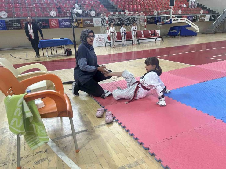 Minikler Taekwondo İl Müsabakaları yapıldı