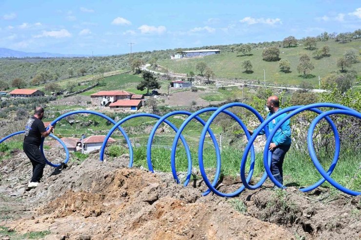 Kula’da 6,5 kilometrelik dev içme suyu hamlesi