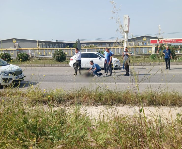 Manisa’da yolcu otobüsünün çarptığı yaya kurtarılamadı