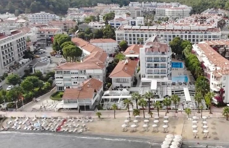 Marmaris otelleri yangın yönetmeliğine hazır