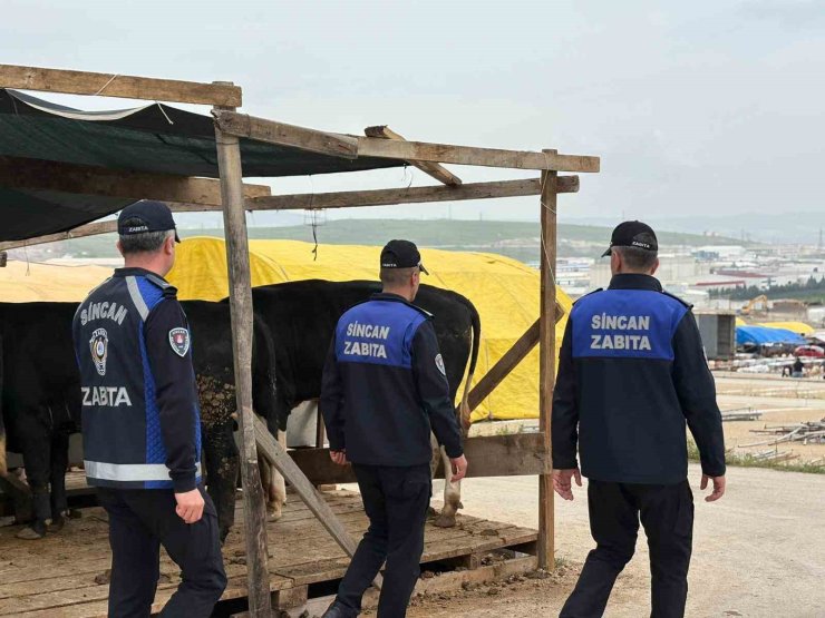 Sincan’da kurban pazarlarında denetim aralıksız sürüyor