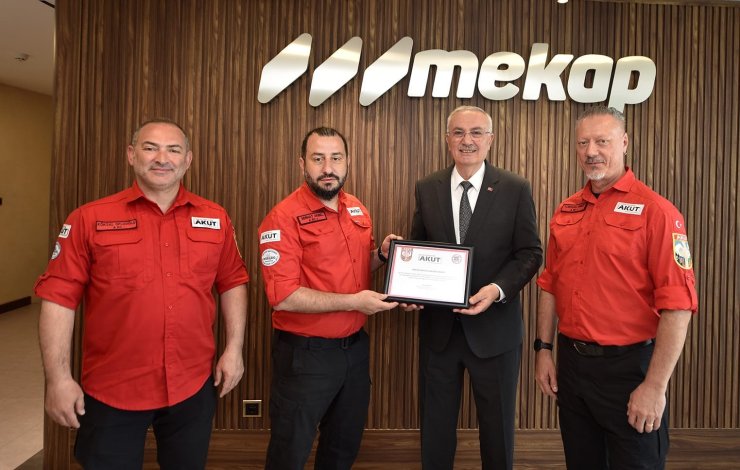 AKUT’tan Mekap’a teşekkür ziyareti