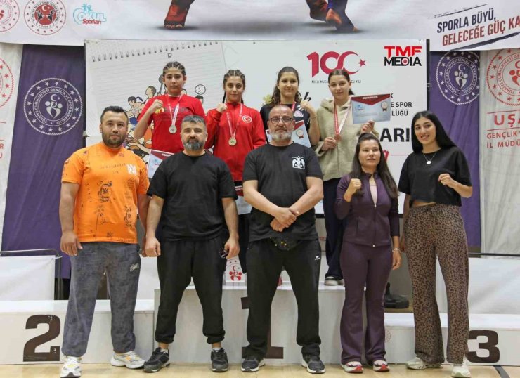 Aydınlı sporcular Uşak’tan madalya ile döndü