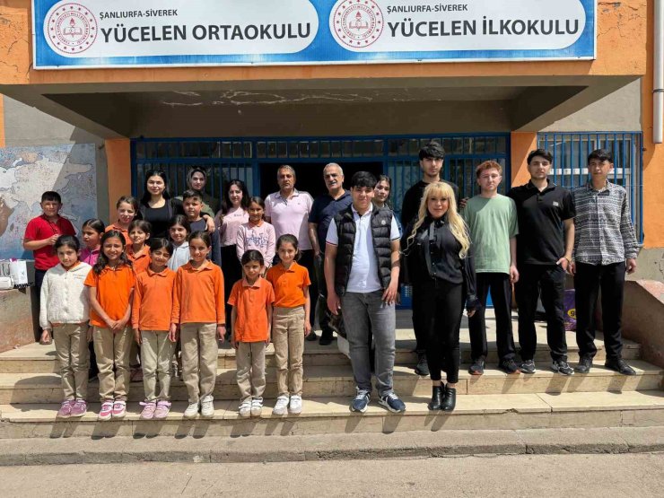 MESEM öğrencilerinden köy okullarına anlamlı etkinlik