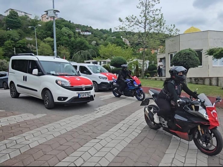 Zonguldak’ta özel bireylere temsili asker uğurlaması