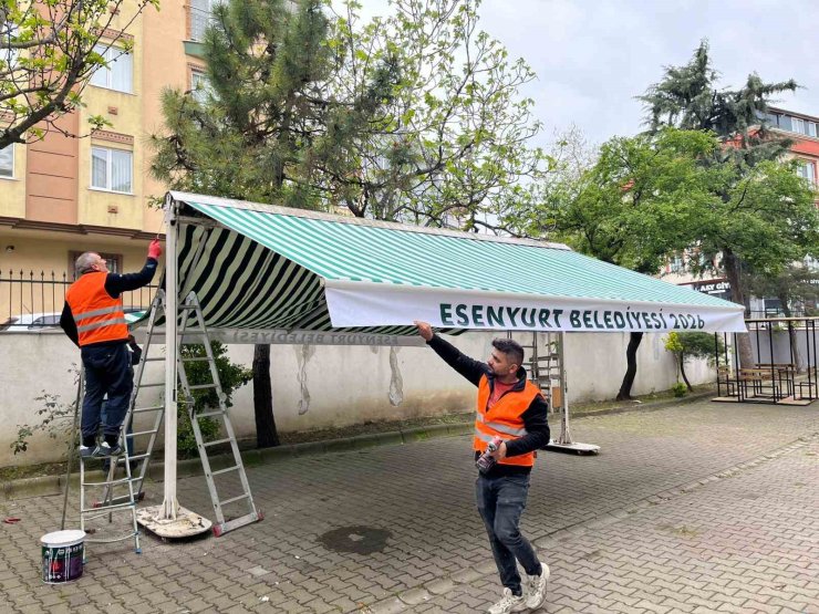 Esenyurt’ta camilerde bakım ve yenileme seferberliği