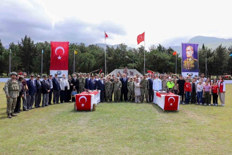 İskenderun’da engelli bireyler temsili askerlik töreninde yemin etti