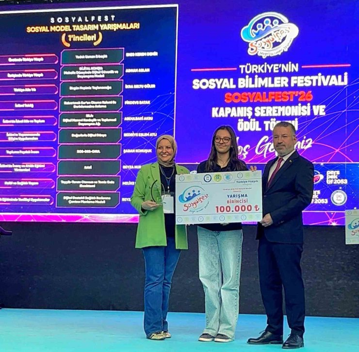 Lise öğrencisi İkra Seltu Güler’in büyük başarısı