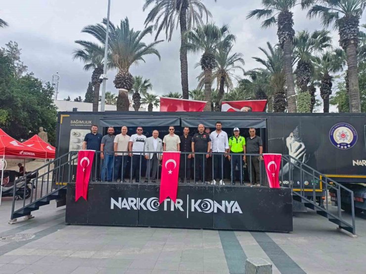 Bodrum’da uyuşturucuya teknolojik savaş: "Narko tır" meydana konuşlandı